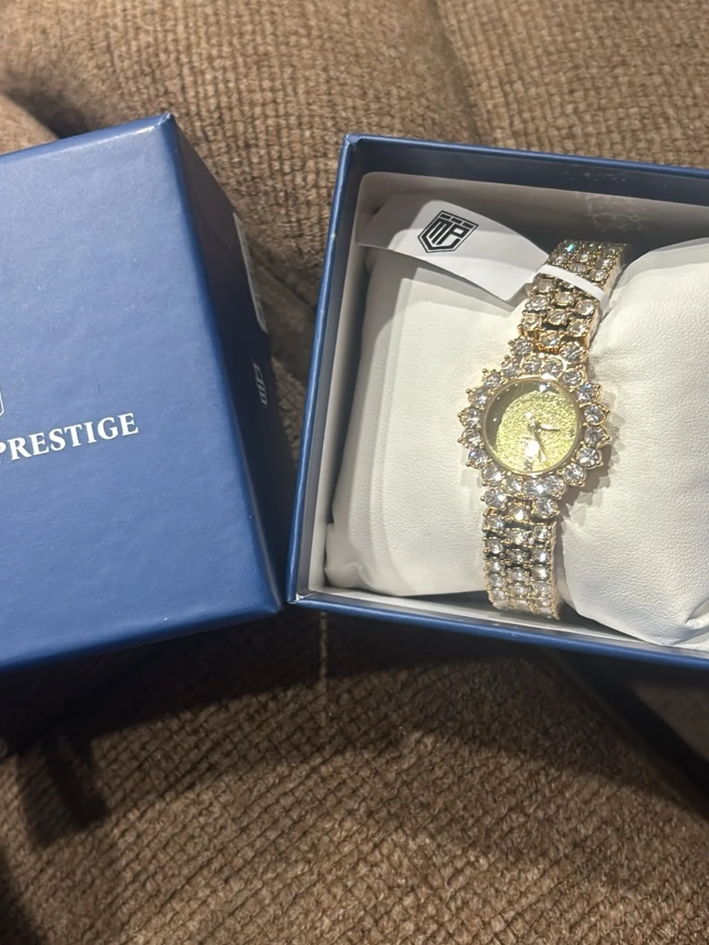 Invicta Gold Crystal-Accent Women's Bracelet Watch